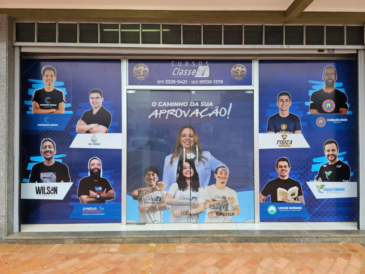 Cursos complementares do Colégio Classe A